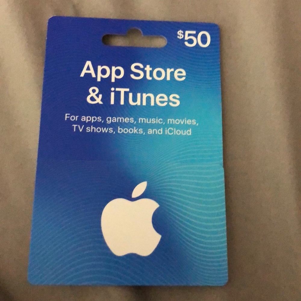 $50 App Store & iTunes gift card